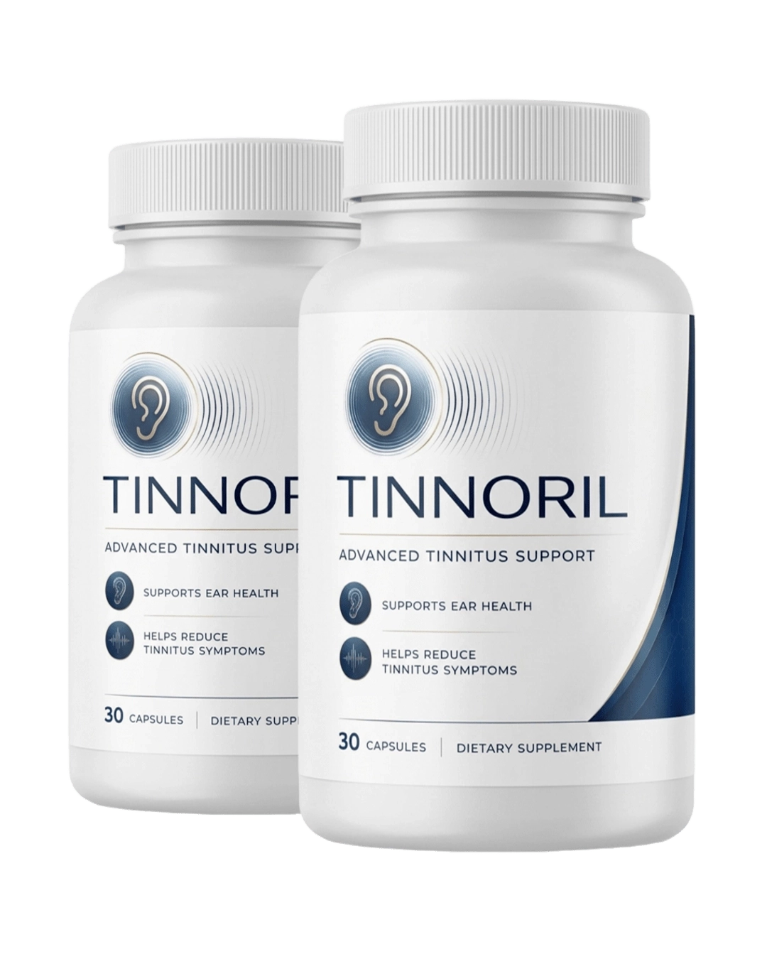 Tinnoril science-backed sublingual formula bottle targeting tinnitus root causes
